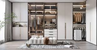 Modular wardrobe in kanpur with mirror